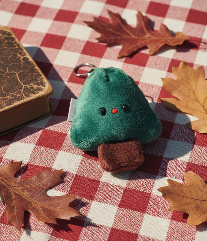 My Little Tree Mini Pouch D ring Keyring - Bags & Wallets