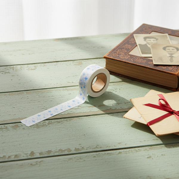 GLEN Blue Starlight Masking Tape - Office Supplies