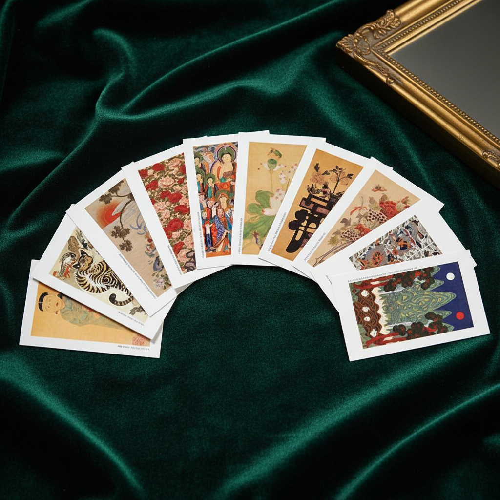 Premium Gallery Minhwa Postcard (Small) - Office Supplies - View 1