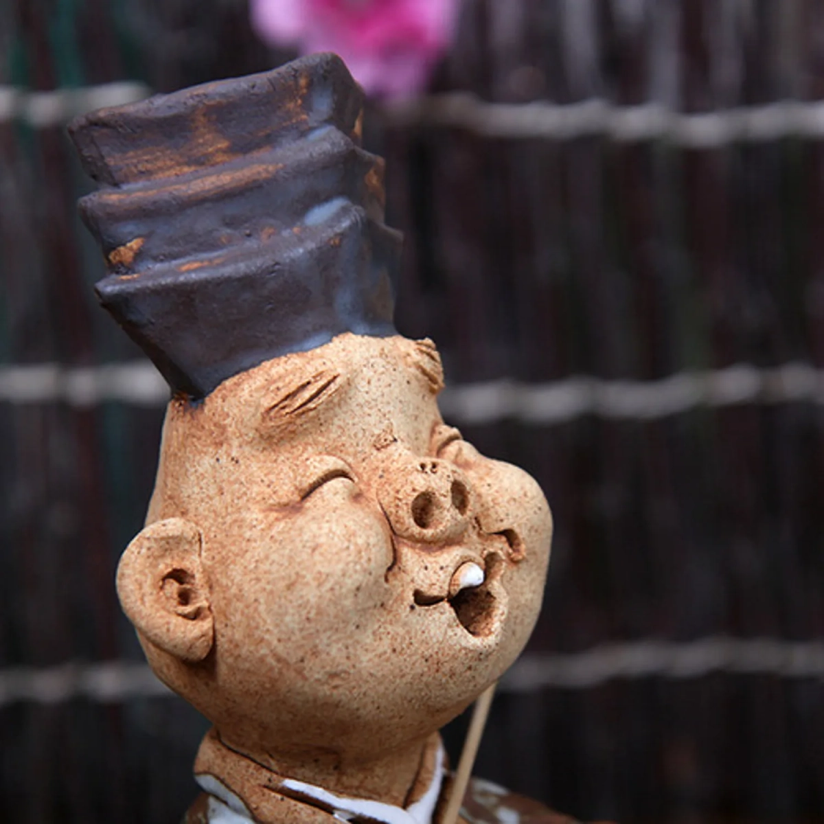 Alternative view of Korean Seodang Traditional Hanbok Ceramic Figurine Set