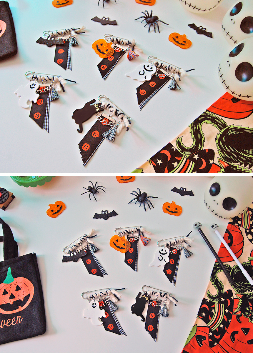 Alternative view of ALLPATTERN Halloween Brooch