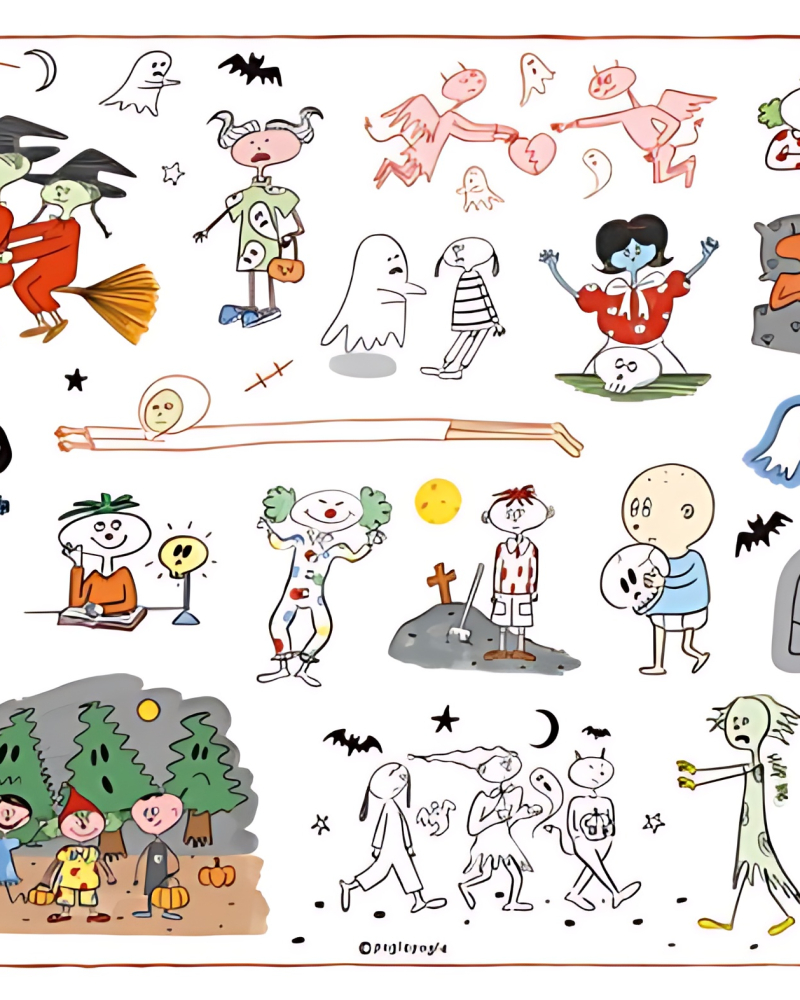 POGLE POGLE Halloween Sticker