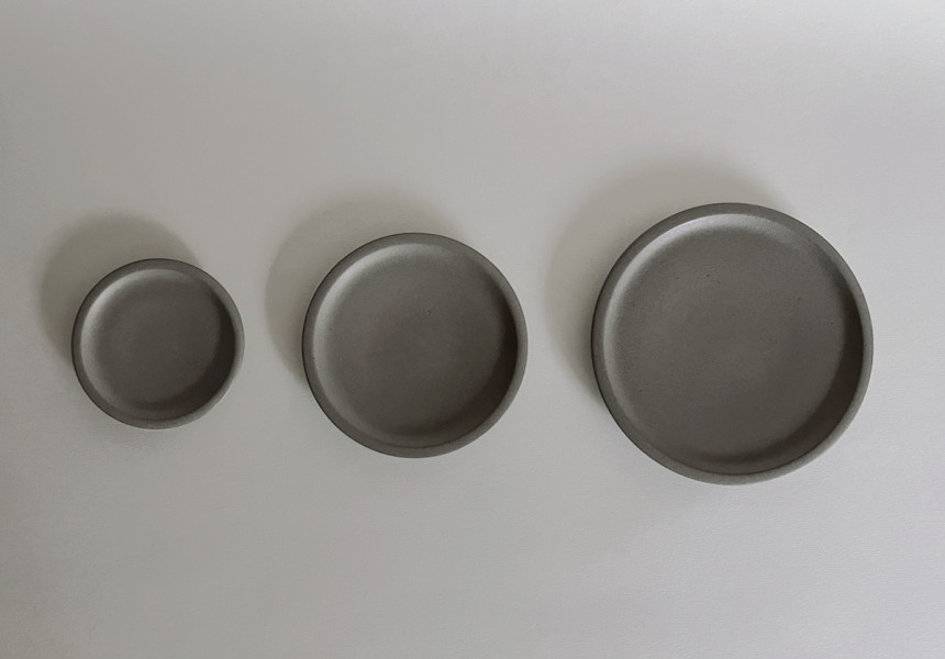 Alternative view of gocsun Nap Plate Mud Gray