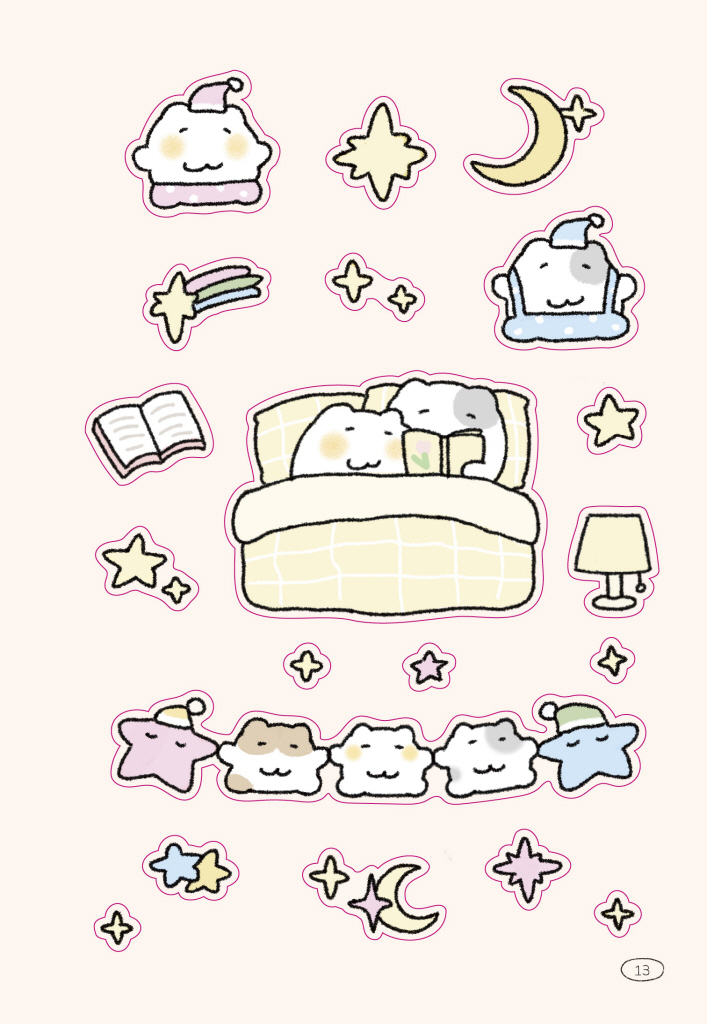 Alternative view of Soft and Squishy NyangNyangMon Sticker Book
