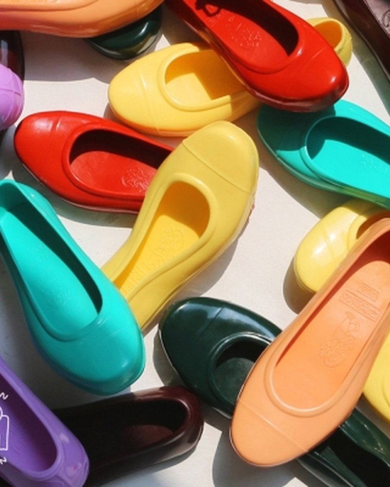 New Color Korean Rubber Shoes