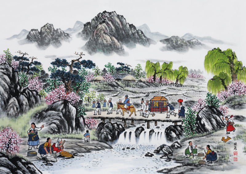 Korean Wedding Day Jigsaw Puzzle1000 Pieces