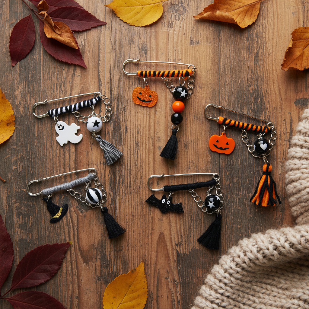ALLPATTERN Toy Brooch – Halloween