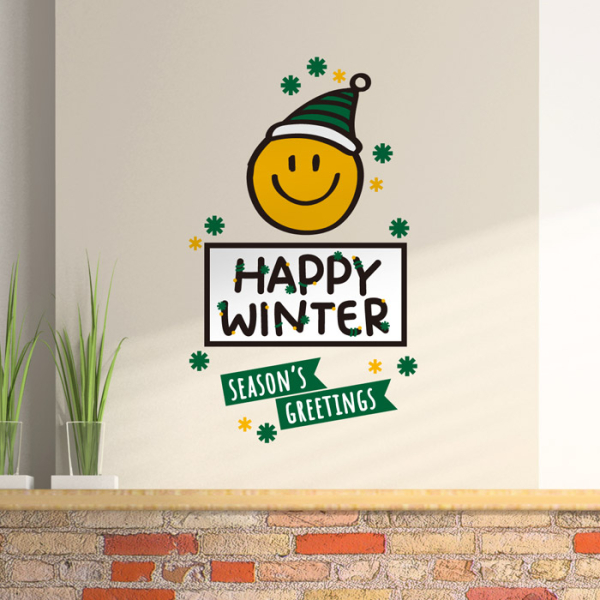 DESIGNM Happy Happy Winter Christmas