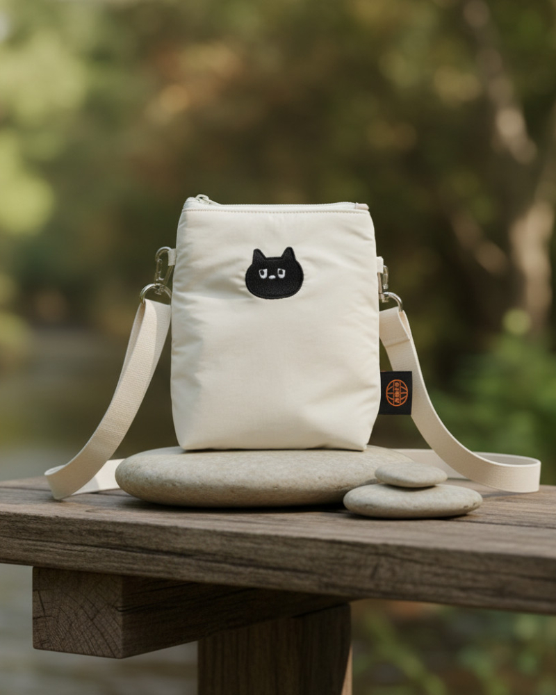 Alternative view of ALL NEW FRAME Airy Bota Cross Bag (Kkamnyangi)