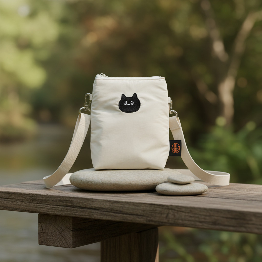 Alternative view of ALL NEW FRAME Airy Bota Cross Bag (Kkamnyangi)