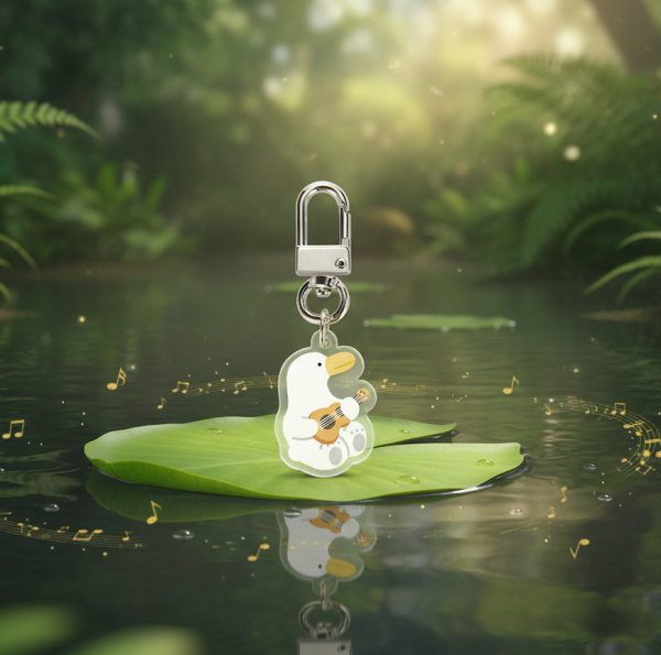 BILY BALE Guitar-playing Baily Keyring