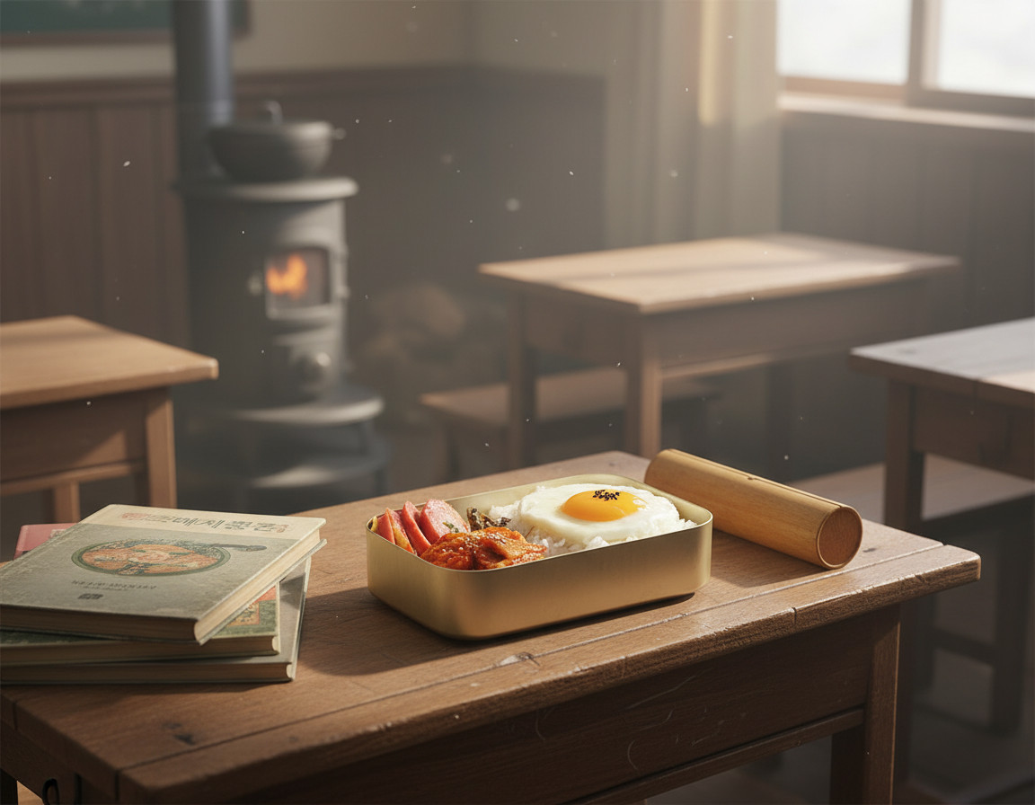 Alternative view of Aluminum Korean Lunch Box