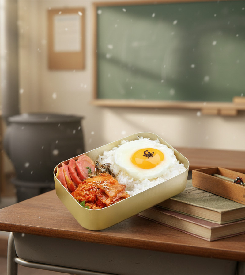 Aluminum Korean Lunch Box