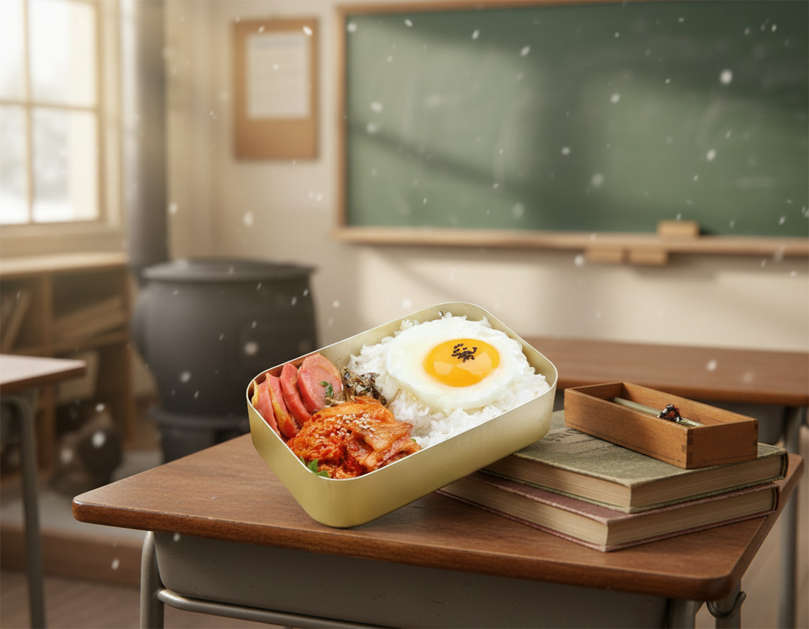 Aluminum Korean Lunch Box
