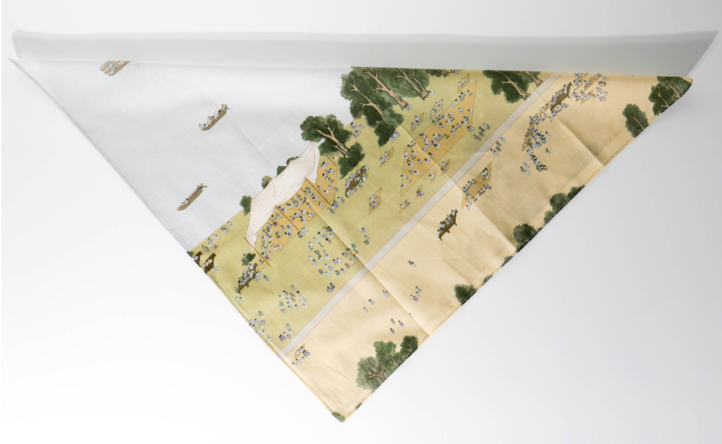 Alternative view of Genre Painting for All Handkerchief - Daedong River