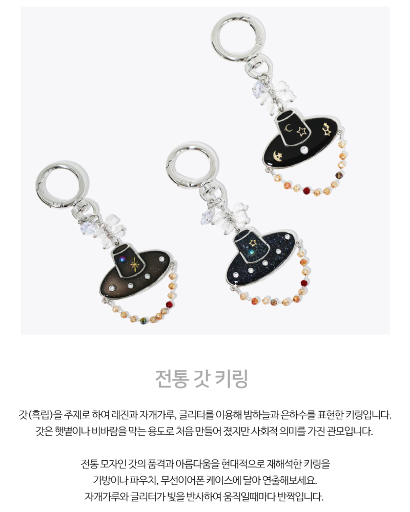 Alternative view of Traditional Gat Keyring