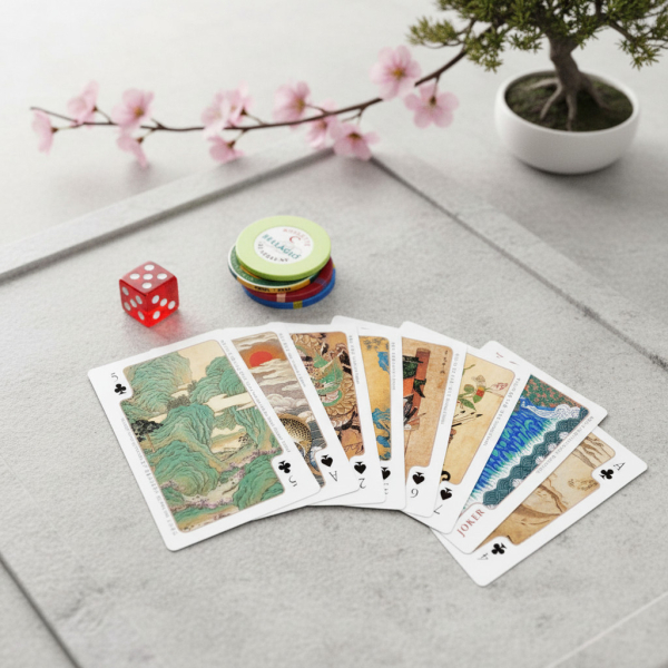 Korean Folk Painting Trump Card 54 – Collection 1