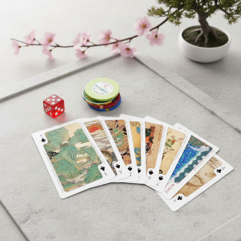 Korean Folk Painting Trump Card 54 – Collection 1