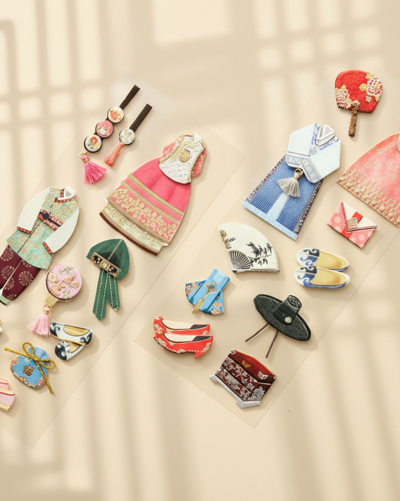 Joseon Nobility Attire Sticker Set