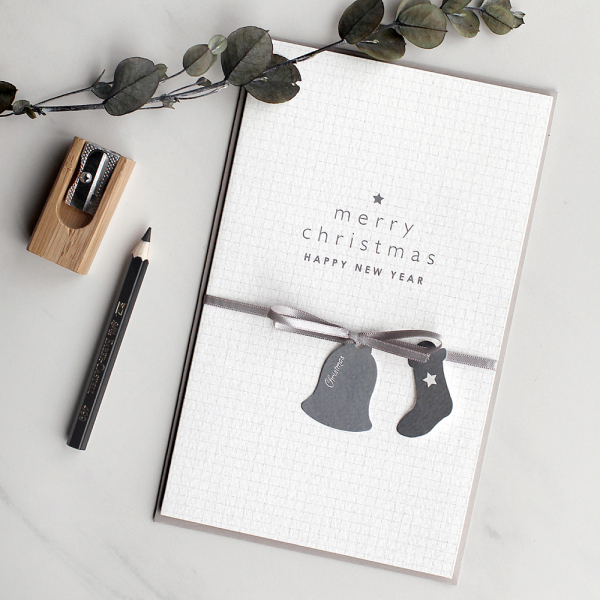 DBD Christmas Card Linen Snow