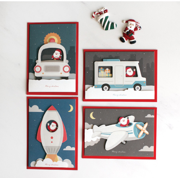 Christmas Card - Santa