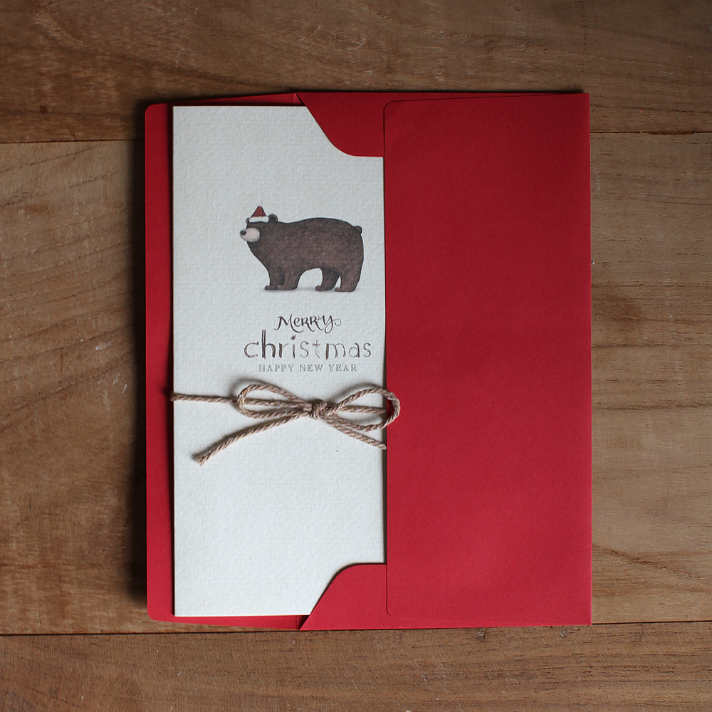 Alternative view of Christmas Card - Forest