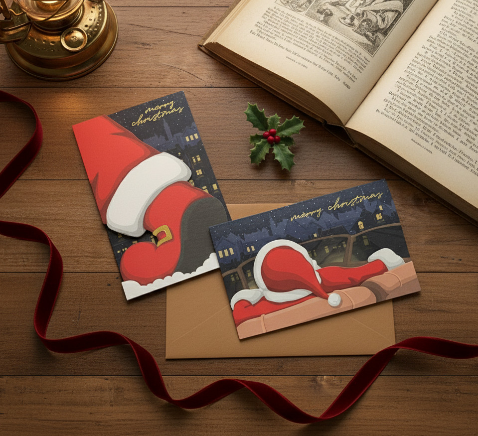 Alternative view of Christmas Card - Present