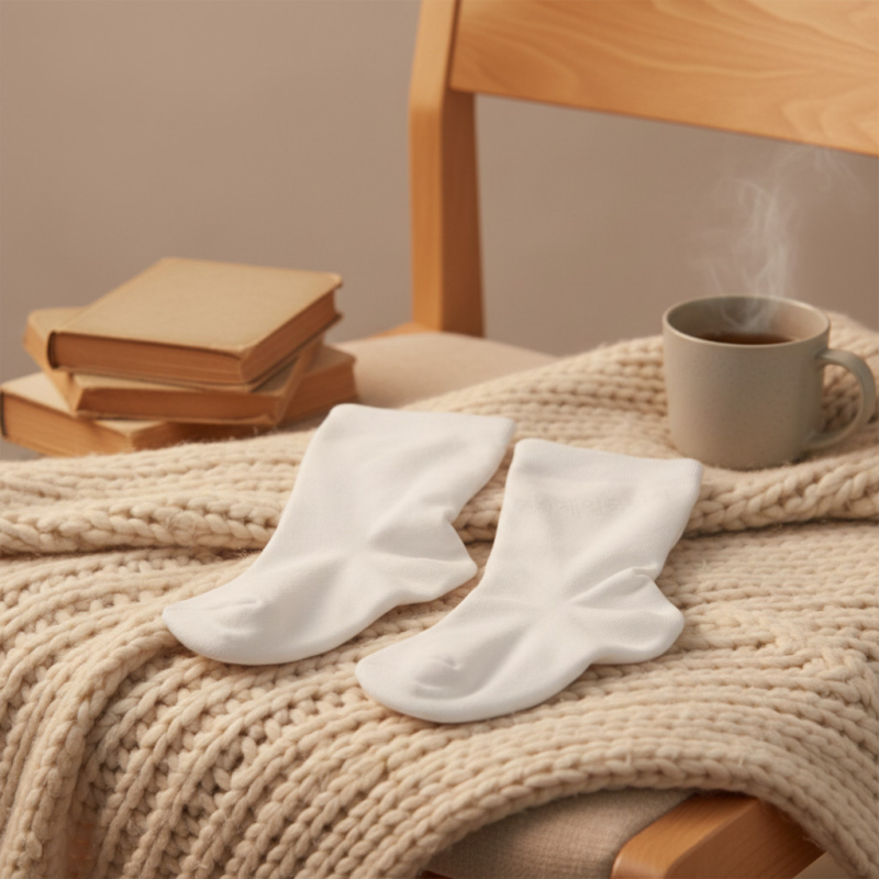 Cotton Hanbok Spandex Beoseon (Traditional Korean Socks)