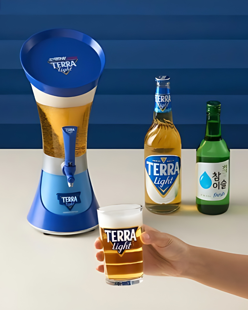 Terra Soju Beer Tower Mini Soju Beer Maker Beer Dispenser