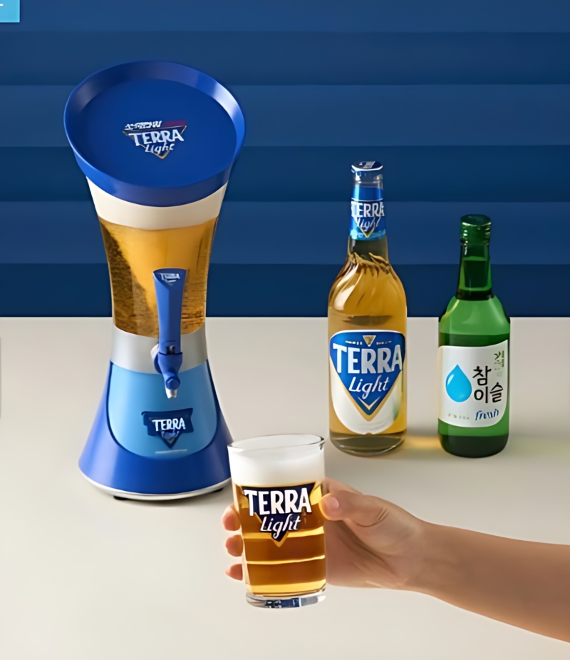 Terra Soju Beer Tower Mini Soju Beer Maker Beer Dispenser
