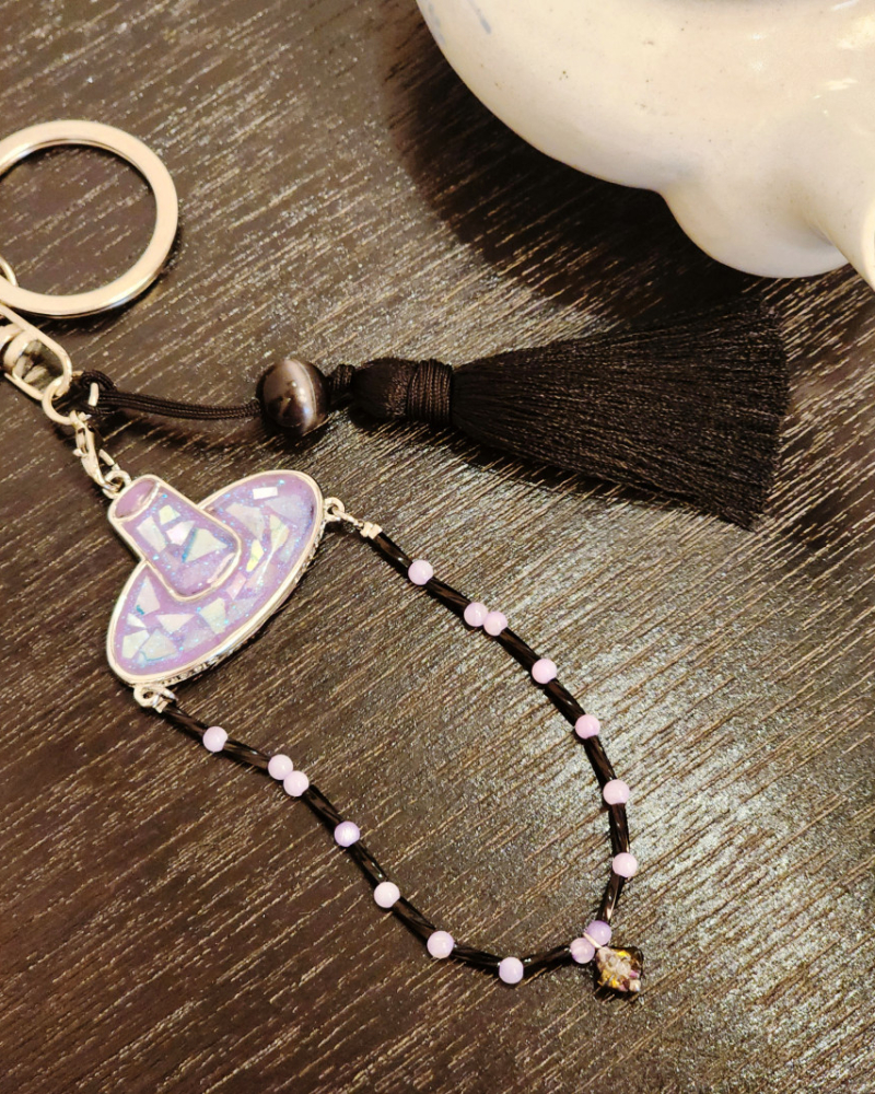 Alternative view of Handmade Korean Traditional Hat Gat Keychain