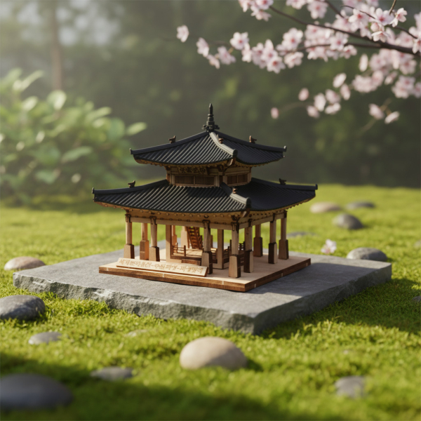 Wooden 3D Puzzle Global Cultural heritage -Suwon Hwaseong Jangdae