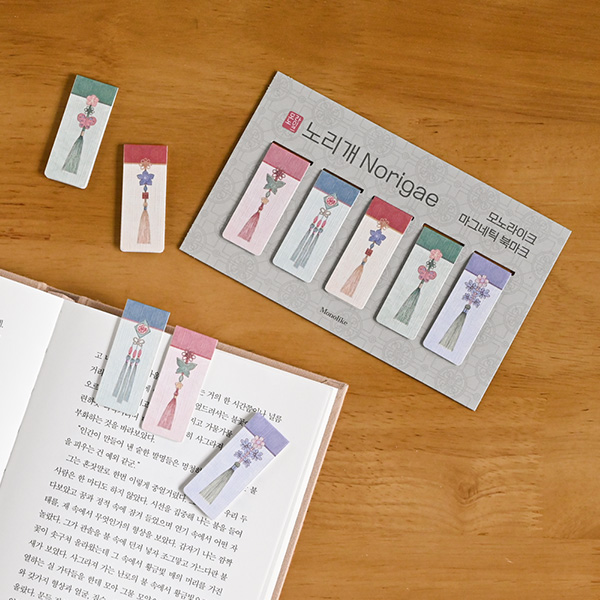 Alternative view of Norigae Magnetic Bookmark