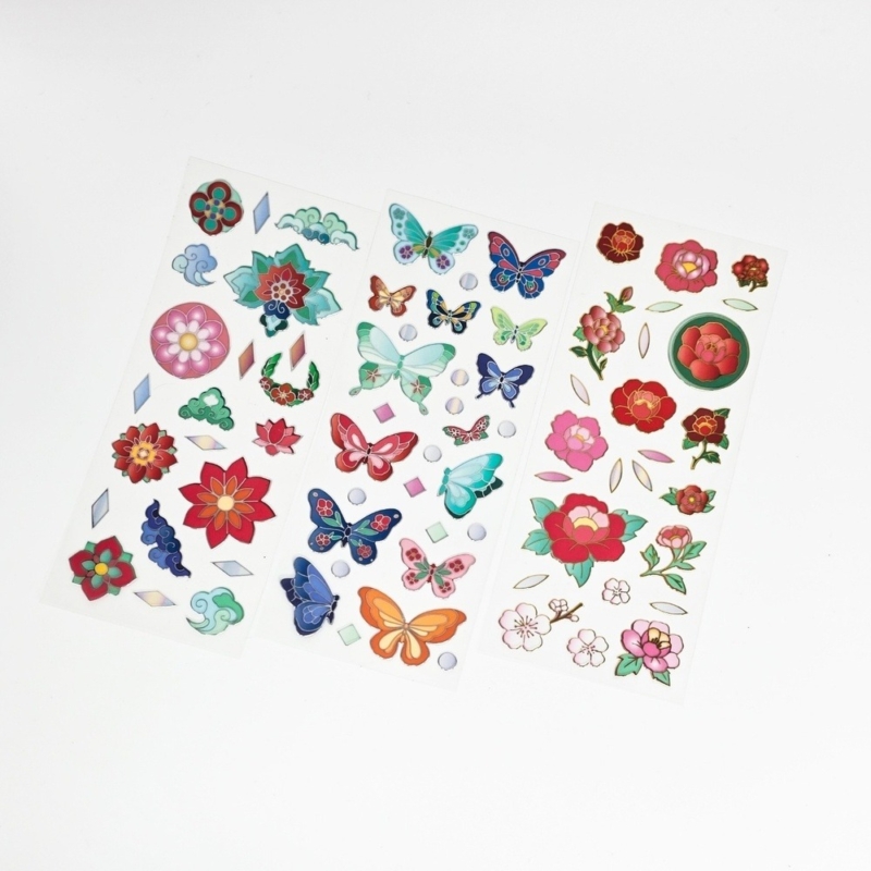 Alternative view of Cloisonne Style Sticker Set