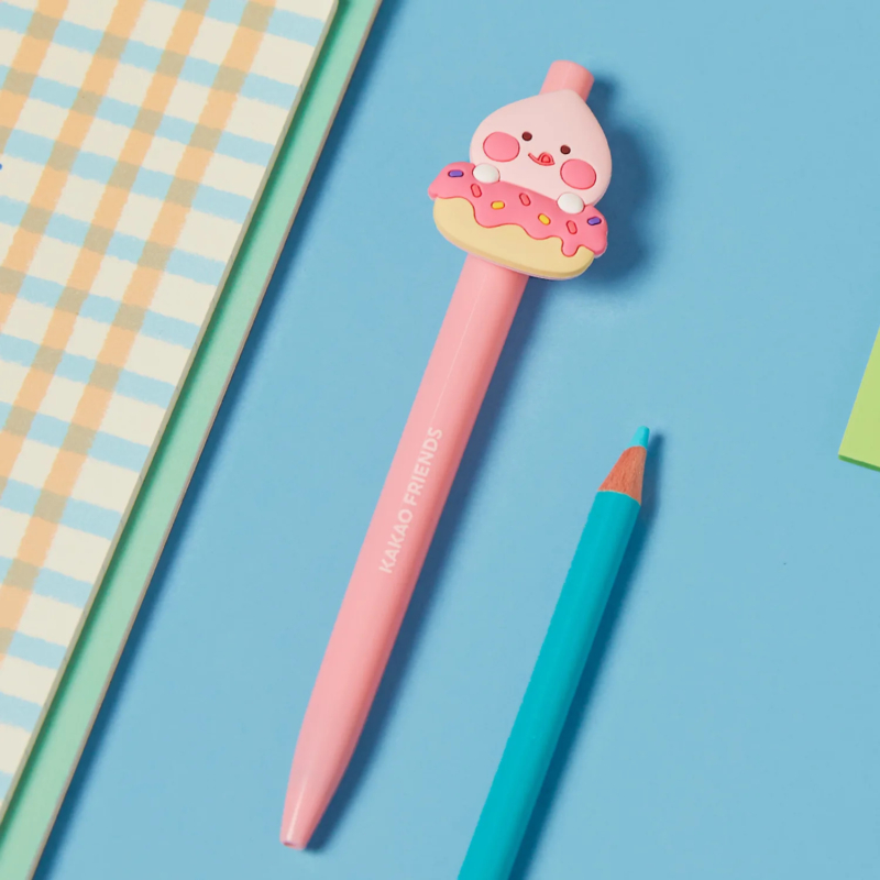 Kakao Friends Lovely Apeach Donut Gel Pen – Little Apeach