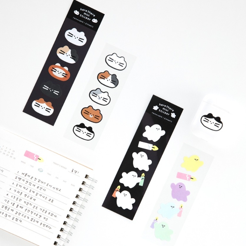 Alternative view of Here There Mini Removable Sticker Set (4 Types)