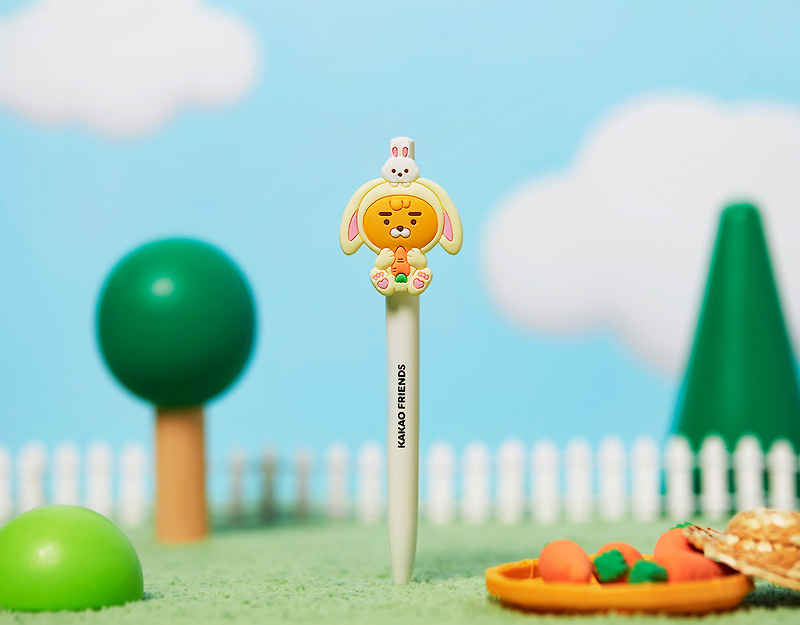 Alternative view of Kakao Friends Bouncy Bouncy Gel Pen – Little Ryan