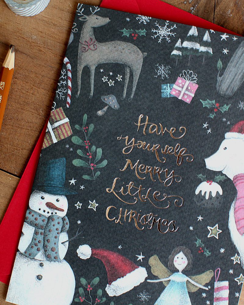 Alternative view of Christmas Card – Celebrate (Set of 2)