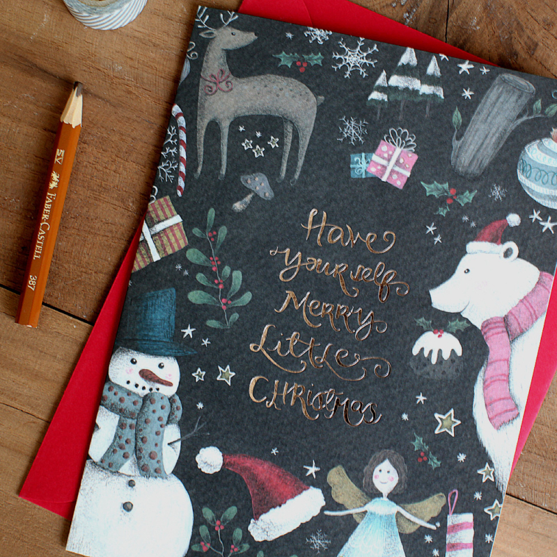 Alternative view of Christmas Card – Celebrate (Set of 2)