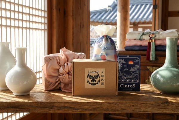 Cleronine Traditional Korean Lucky Bag Sachet Full Set with Bojagi