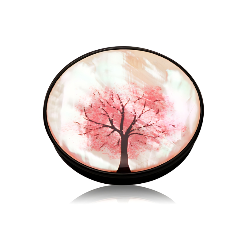 BIJOUKOREA Natural Mother-of-Pearl Smart Tok Cherry Blossom