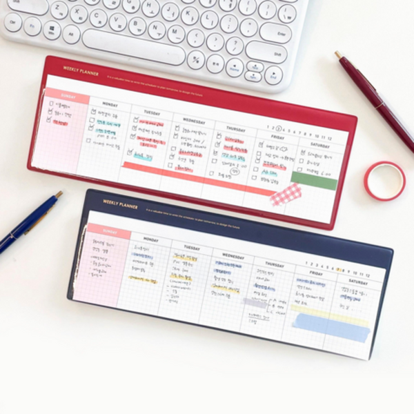 Jam Studio Weekly Desk Pad