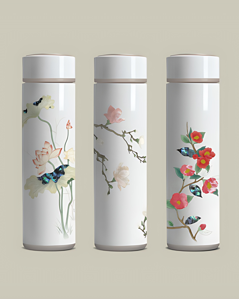 Mother-of-pearl tumbler ver.2, Lee Hyeon-gyeong (Jang-i) - Hanji packaging
