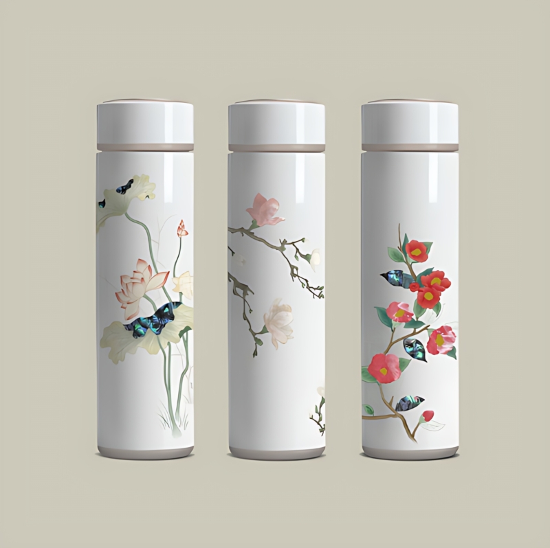 Mother-of-pearl tumbler ver.2, Lee Hyeon-gyeong (Jang-i) - Hanji packaging