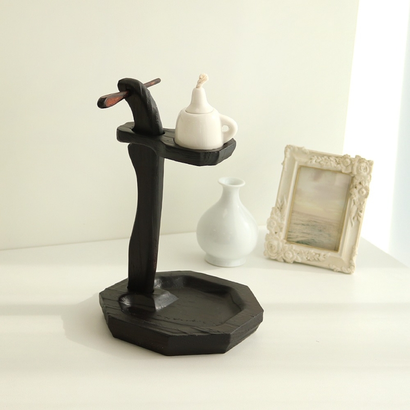 Korean Traditional Octagonal Oil Lamp Mood Light (Hanok Style)