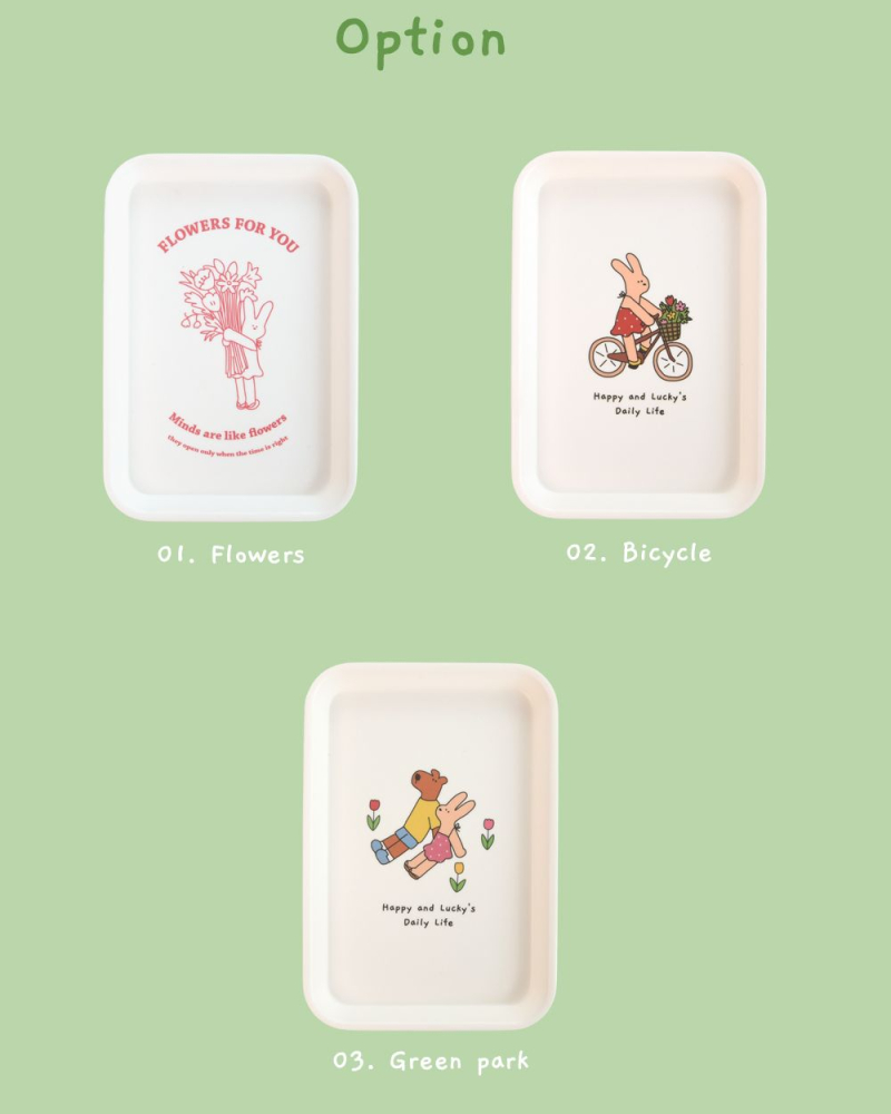 Alternative view of MONOLIKE Happy And Lucky Tray