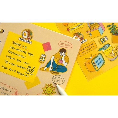 Alternative view of Ardium Color Point Sticker Ver2 5-Type Set