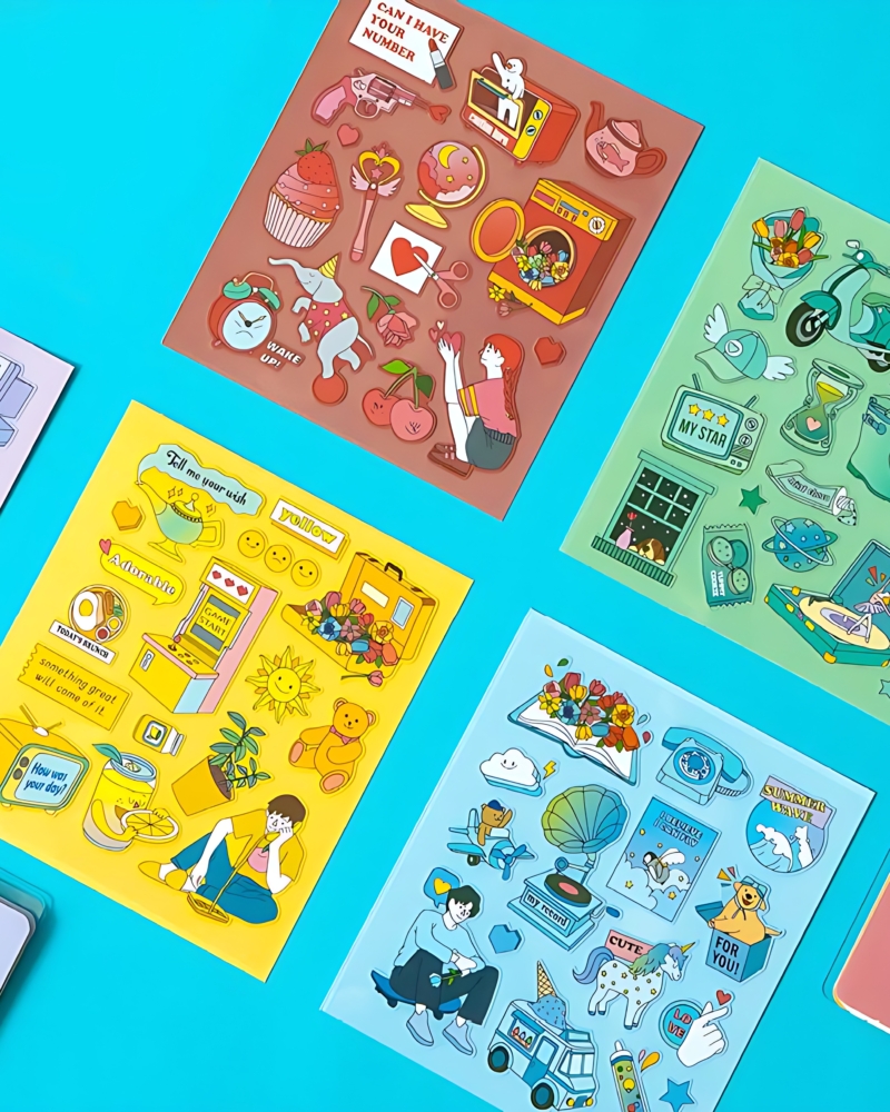 Ardium Color Point Sticker Ver2 5-Type Set