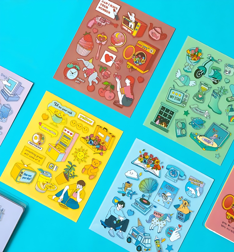 Ardium Color Point Sticker Ver2 5-Type Set