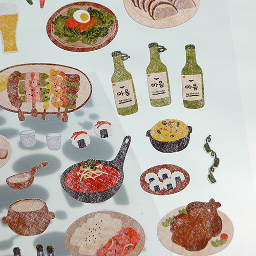 Alternative view of SUATELIER 1109 Food Trip #3 Stickers